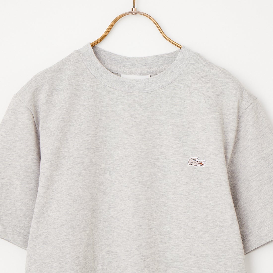 LACOSTE [ラコステ] クルーネックTシャツ [TH5582] CCA SILVER