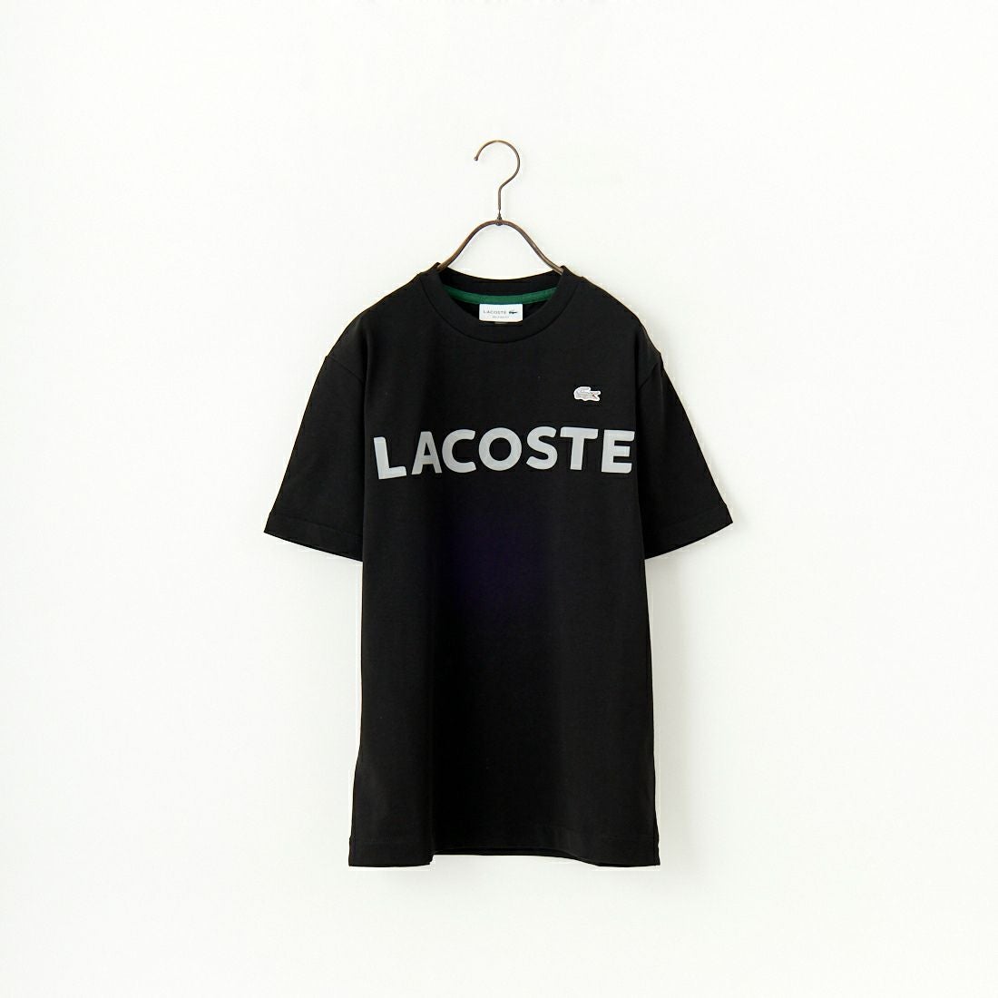 LACOSTE [ラコステ] ヘビーウェイトロゴTシャツ [TH2299] 031 BLACK