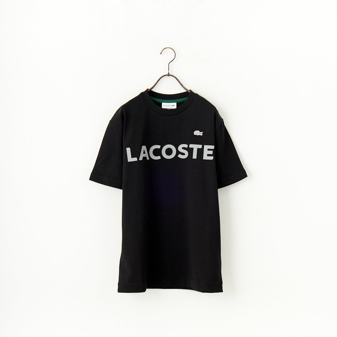 LACOSTE [ラコステ] ヘビーウェイトロゴTシャツ [TH2299] 031 BLACK
