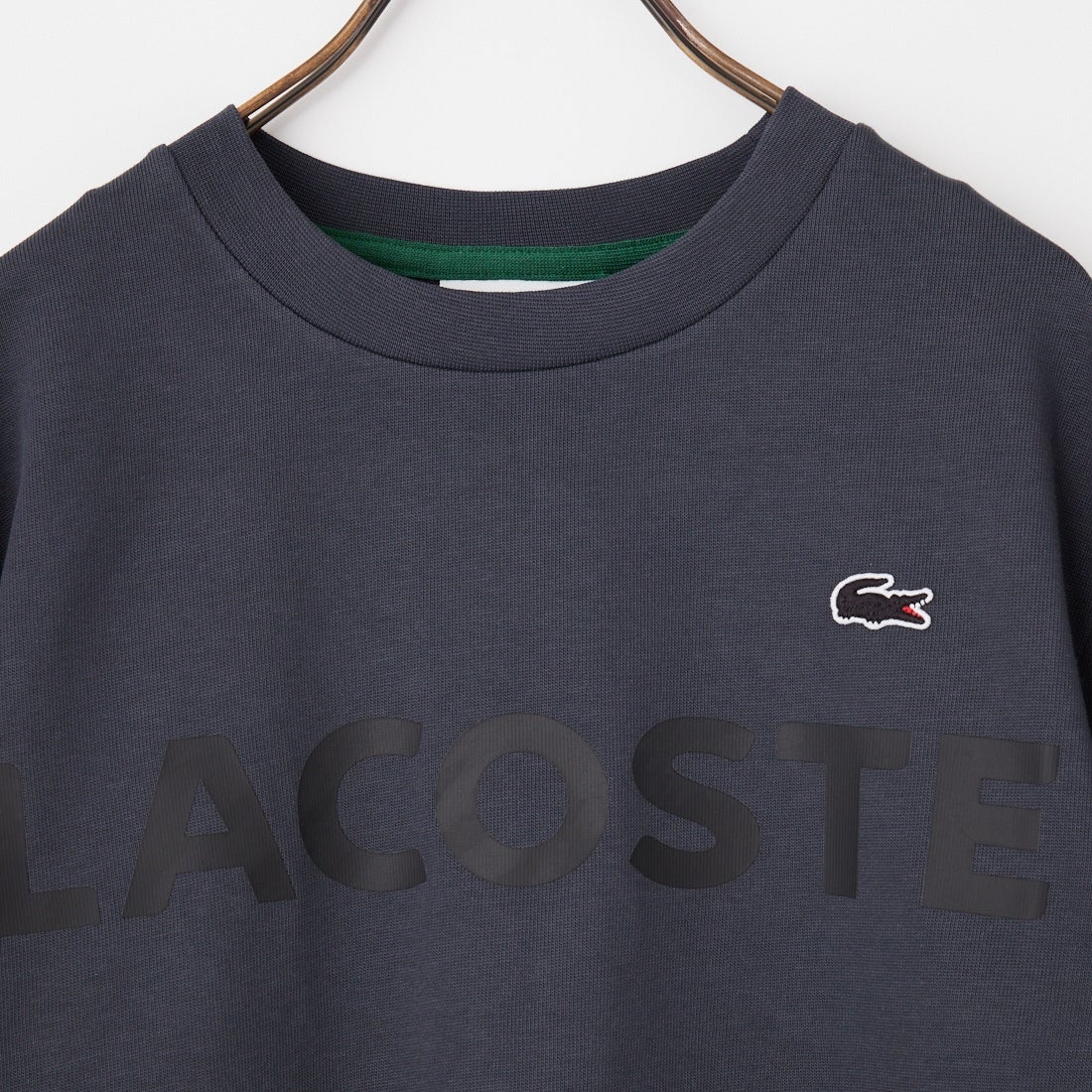 LACOSTE [ラコステ] ヘビーウェイトロゴTシャツ [TH2299] XFJ ECRU