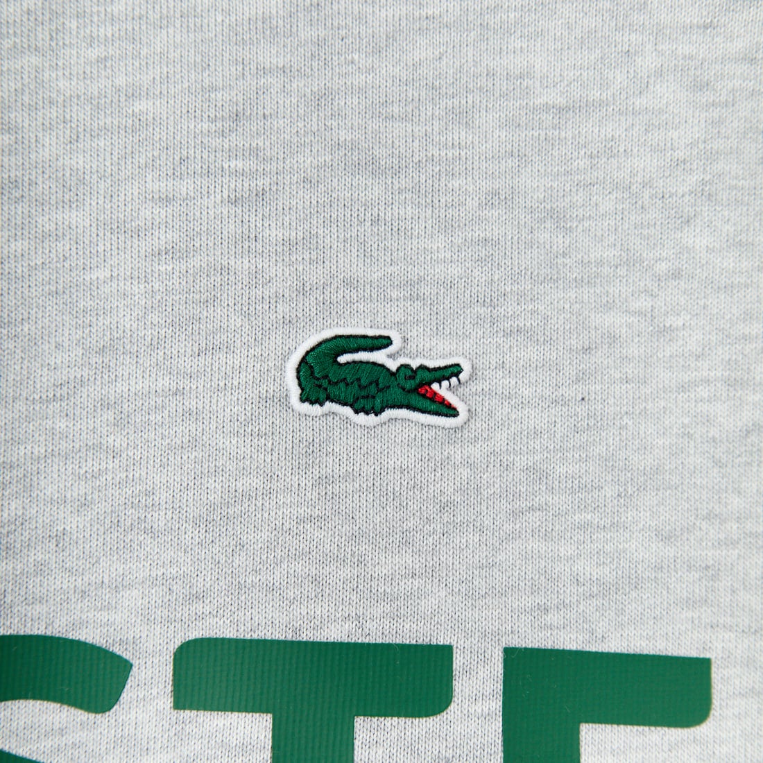 LACOSTE [ラコステ] ヘビーウェイトロゴTシャツ [TH2299] CCA L.GREY