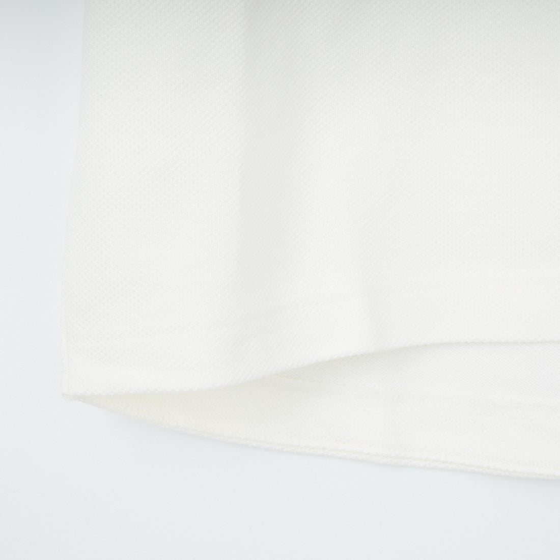 LACOSTE [ラコステ] ワンポイントロゴ 鹿の子ポケットTシャツ [TH4921] 70V WHITE