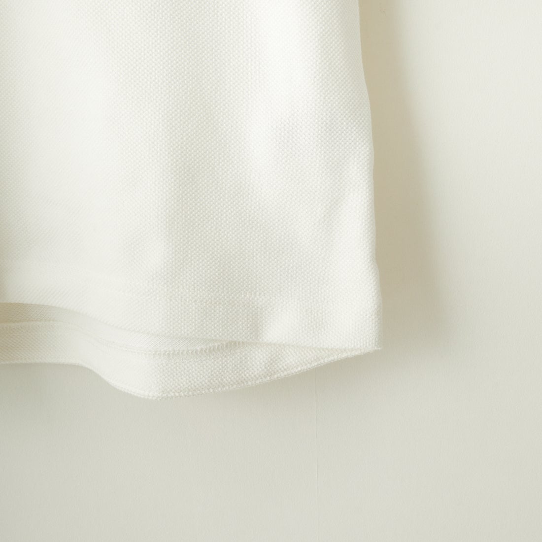 LACOSTE [ラコステ] ワンポイントロゴ 鹿の子ポケットTシャツ [TH4921] 70V WHITE