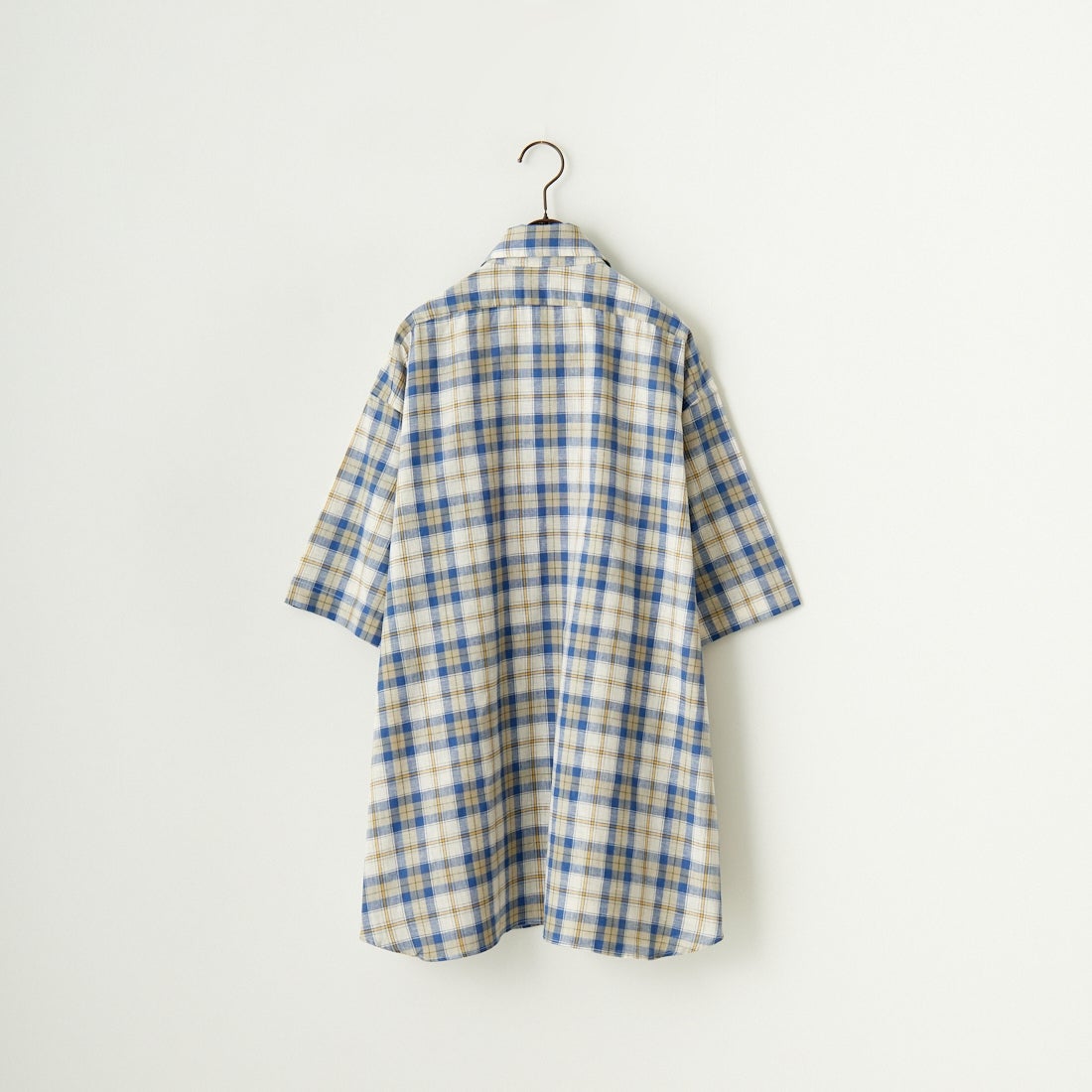 INDIVIDUALIZED SHIRTS [インディビジュアライズド シャツ] 別注 カバナシャツ [IS200016000-L-JF] L53BLP BLU