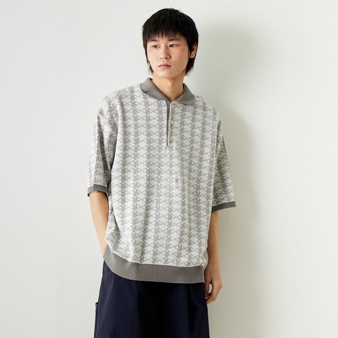 ｵﾌﾎﾜｲﾄ&&モデル身長：182cm 着用サイズ：L&&