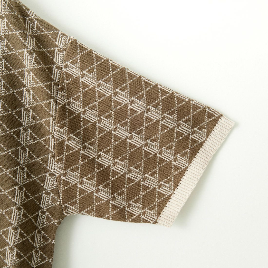 Noir Fabrik [ヌワールファブリック] 綿麻ジャガードポロシャツ [NF-242-016] ｵﾚｶﾞﾉ