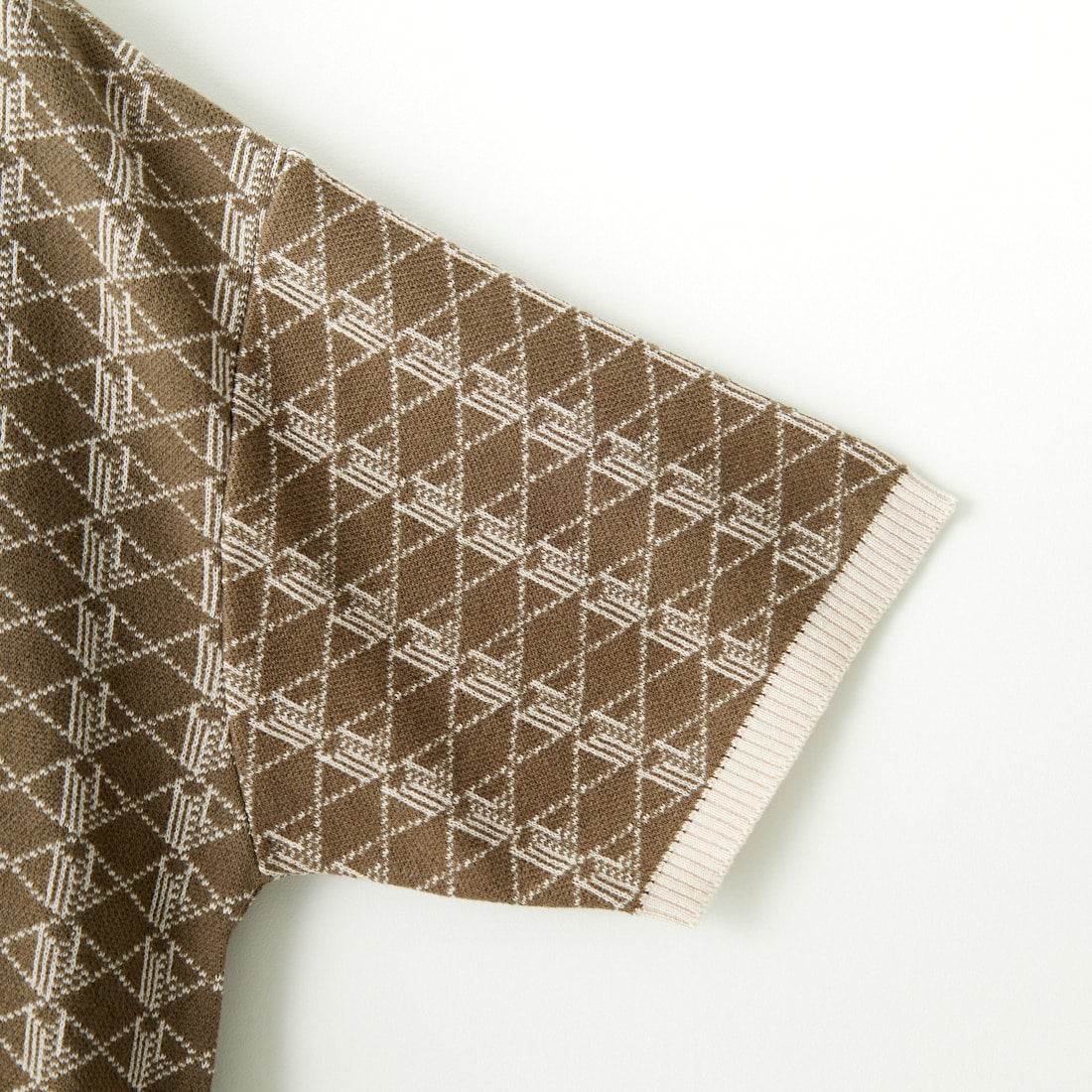 Noir Fabrik [ヌワールファブリック] 綿麻ジャガードポロシャツ [NF-242-016] ｵﾚｶﾞﾉ