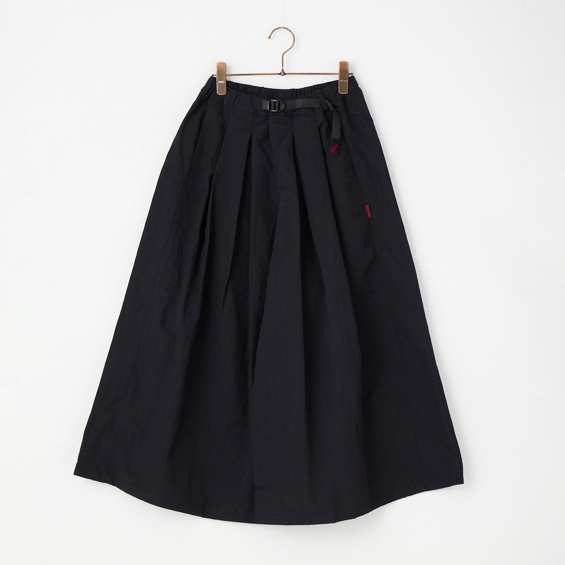 GRAMiCCi [グラミチ] ナイロンフレアパンツ [G2SW-SK034] BLACK