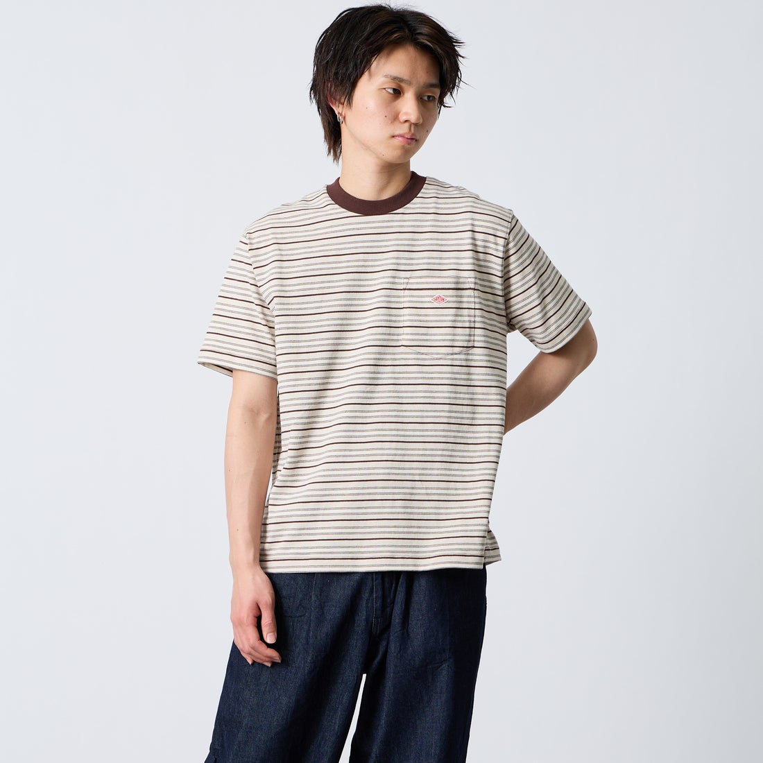BEG/BRN/ML&&モデル身長：177cm 着用サイズ：M&&