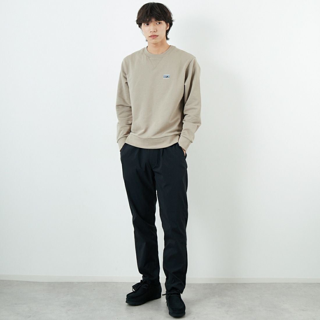 patagonia [パタゴニア] デイリー クルーネックスウェットシャツ [22765] SBDY &&モデル身長：179cm 着用サイズ：S&&