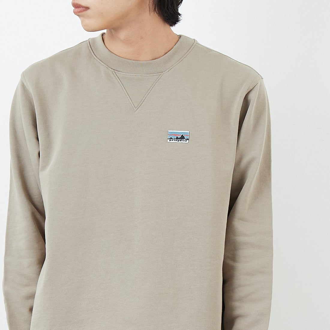 patagonia [パタゴニア] デイリー クルーネックスウェットシャツ [22765] SBDY &&モデル身長：179cm 着用サイズ：S&&