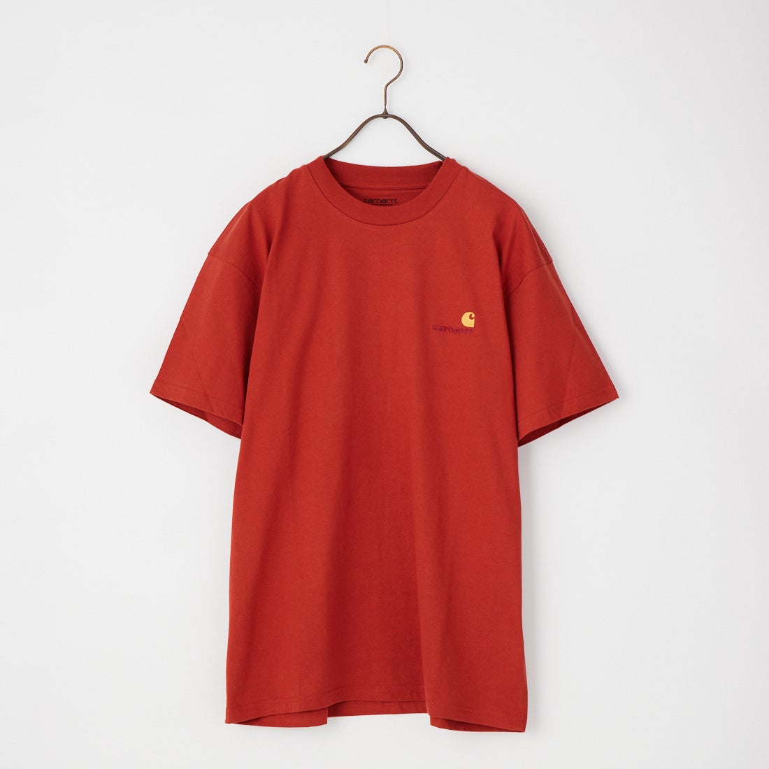 carhartt WIP [カーハートダブリューアイピー] ショートスリーブアメリカンスクリプトTシャツ [I029956] OXIDE RED