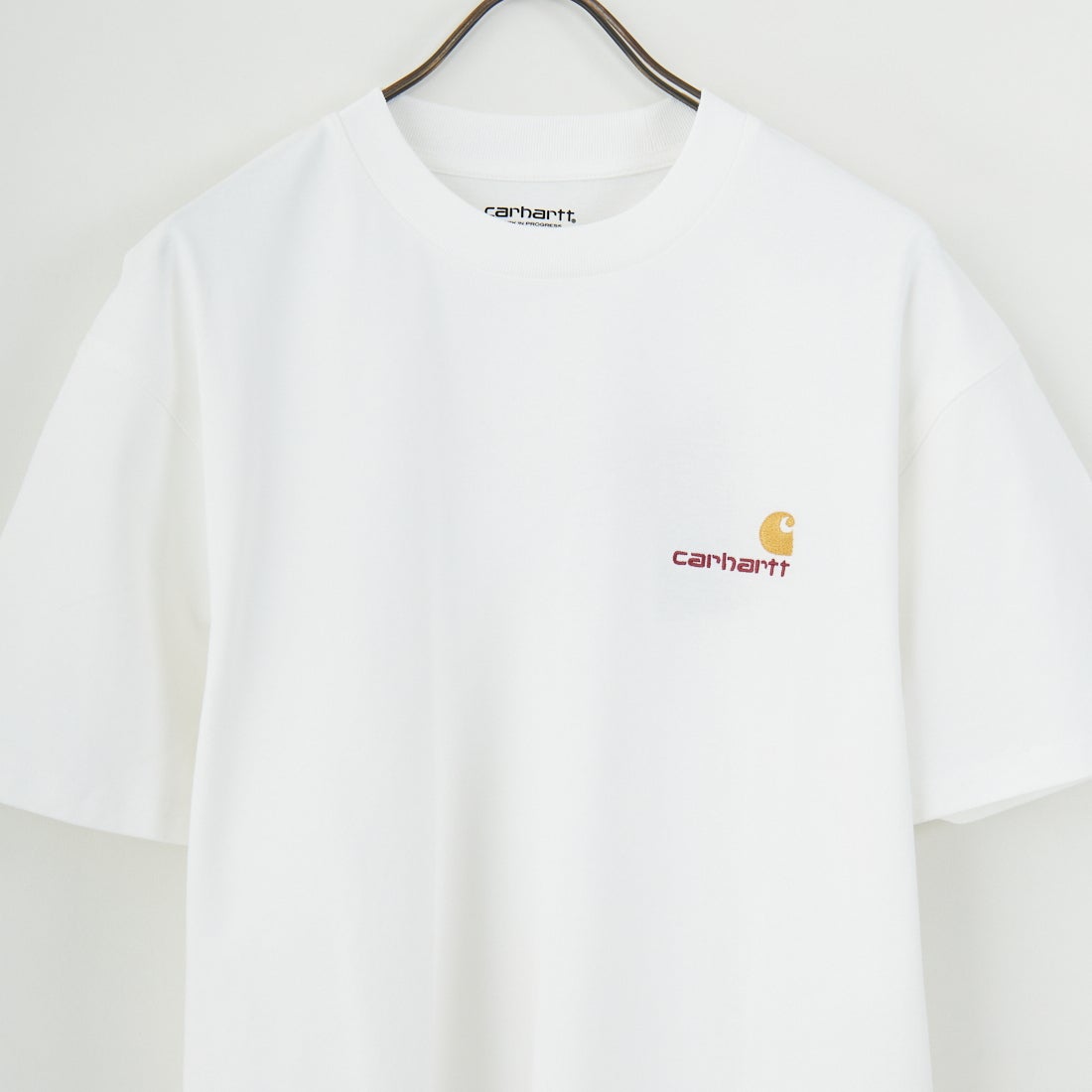 carhartt WIP [カーハートダブリューアイピー] ショートスリーブアメリカンスクリプトTシャツ [I029956] WHITE