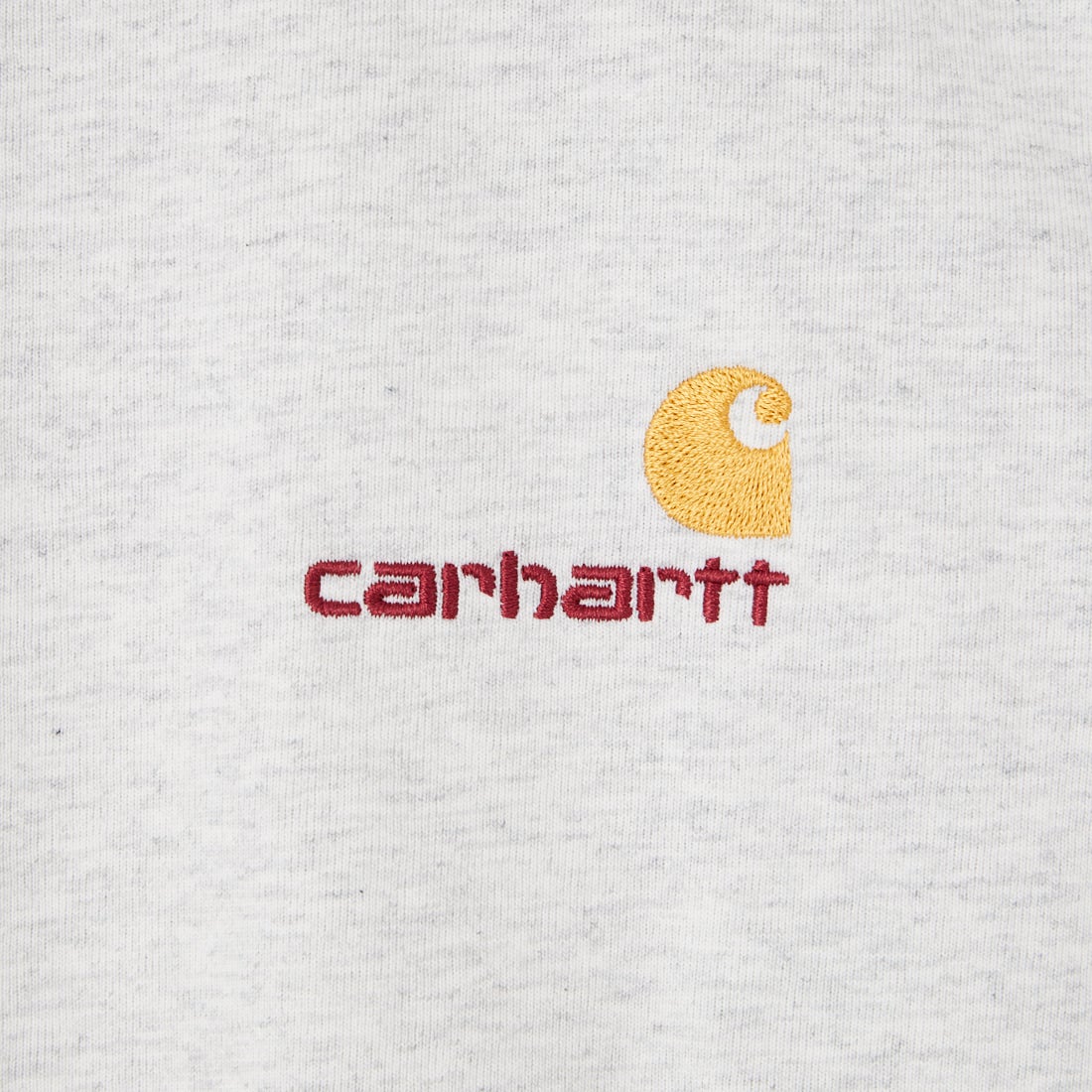 carhartt WIP [カーハートダブリューアイピー] ショートスリーブアメリカンスクリプトTシャツ [I029956] ASH HEATHE