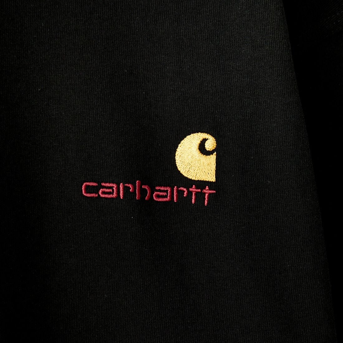 carhartt WIP [カーハートダブリューアイピー] ロングスリーブアメリカンスクリプトTシャツ [I029955] BLACK