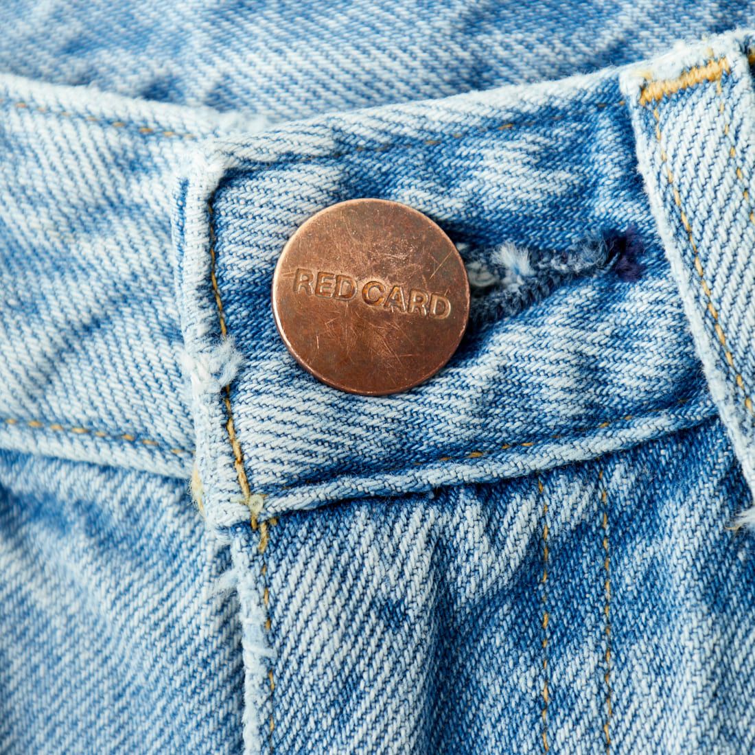 RED CARD TOKYO [レッドカード トーキョー] Blues ルーズテーパードデニム [72257501KDL] K-DAMAGE L