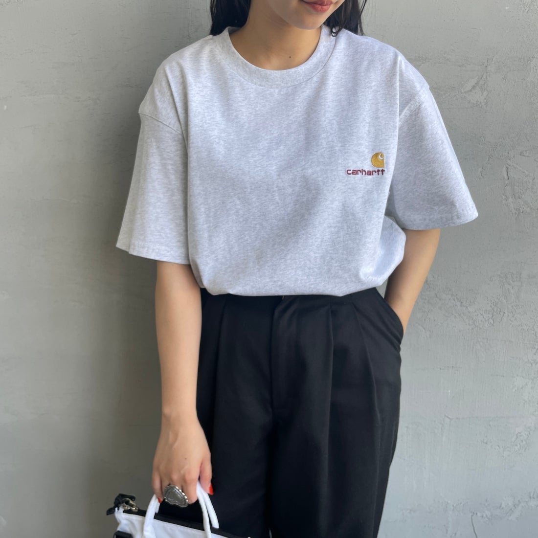 ASH HEATHE&&モデル身長：156cm 着用サイズ：S&&