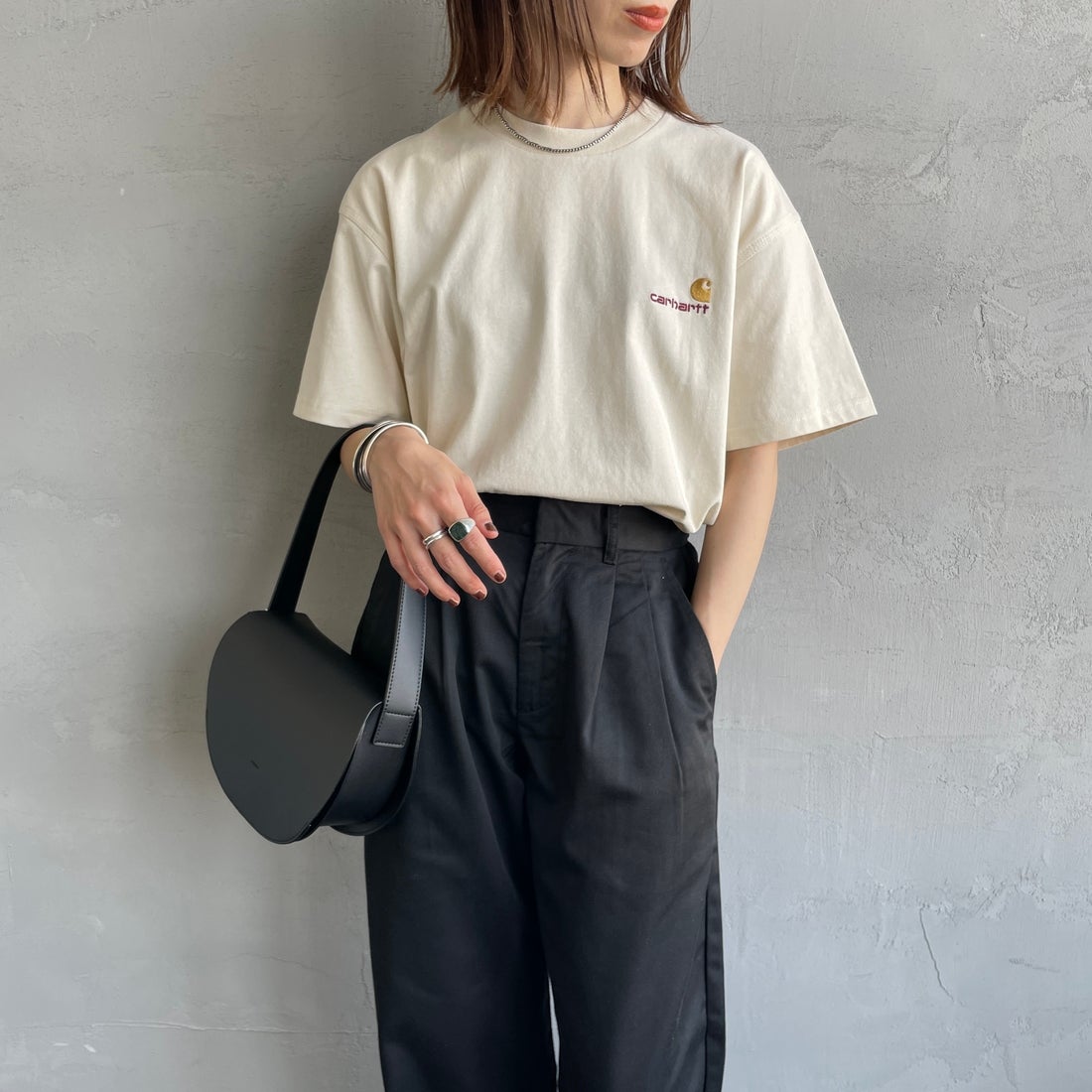 NATURAL&&モデル身長：158cm 着用サイズ：S&&