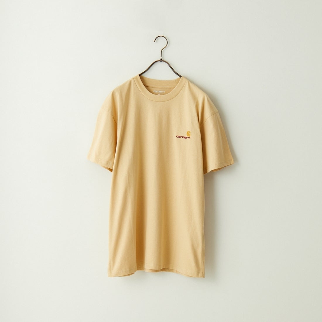 carhartt WIP [カーハートダブリューアイピー] ショートスリーブアメリカンスクリプトTシャツ [I029956] RATTAN