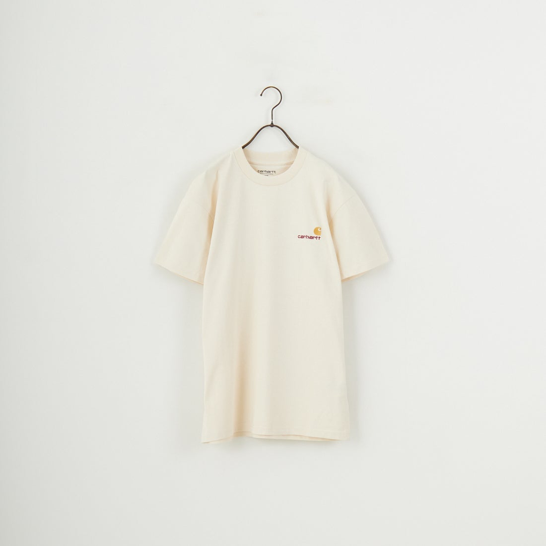 carhartt WIP [カーハートダブリューアイピー] ショートスリーブアメリカンスクリプトTシャツ [I029956] NATURAL