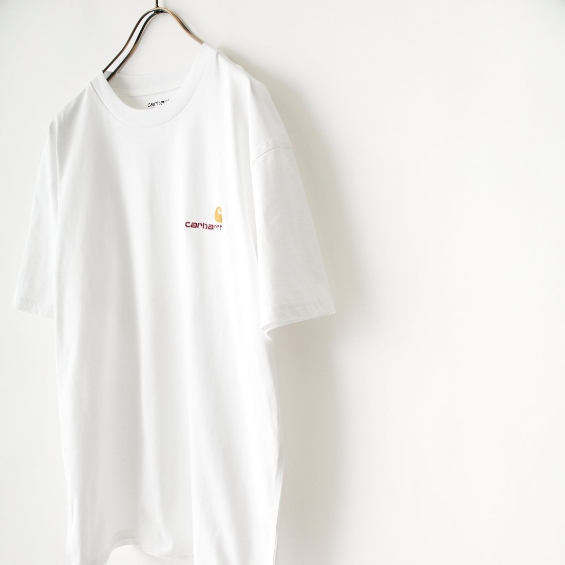 carhartt WIP [カーハートダブリューアイピー] ショートスリーブアメリカンスクリプトTシャツ [I029956] WHITE