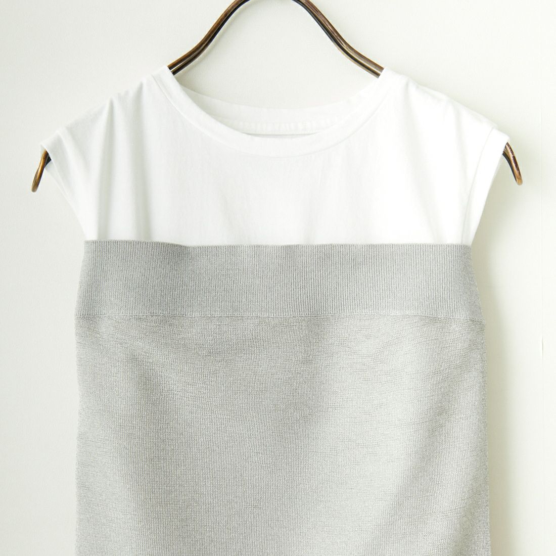 MICA&DEAL [マイカアンドディール] ラメベアトップ＆タンクセット [0124209083] SILVER