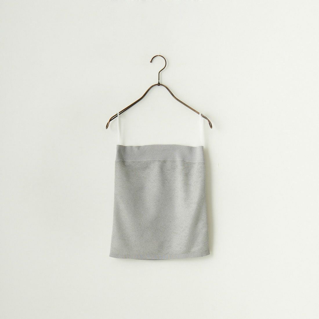 MICA&DEAL [マイカアンドディール] ラメベアトップ＆タンクセット [0124209083] SILVER