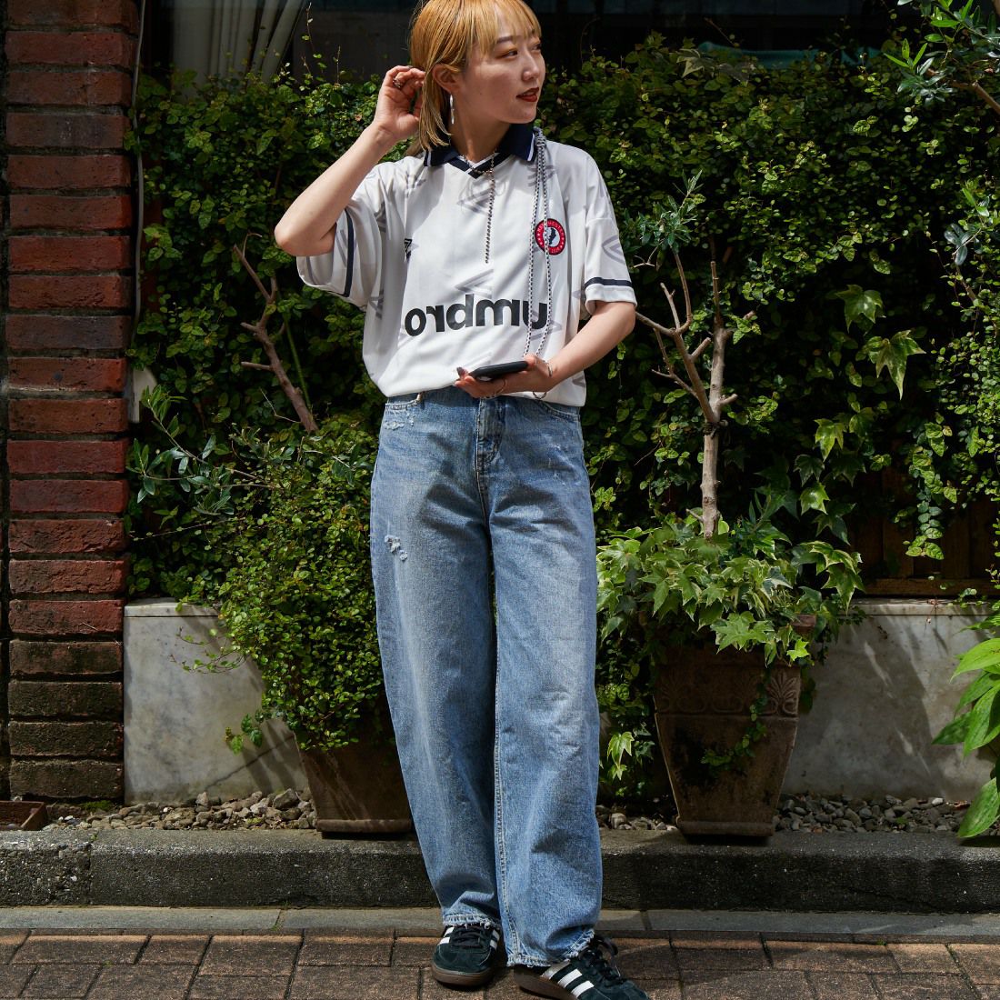 UMBRO [アンブロ] 別注 総柄プリント ゲームシャツ [UMNK-G0033-JF