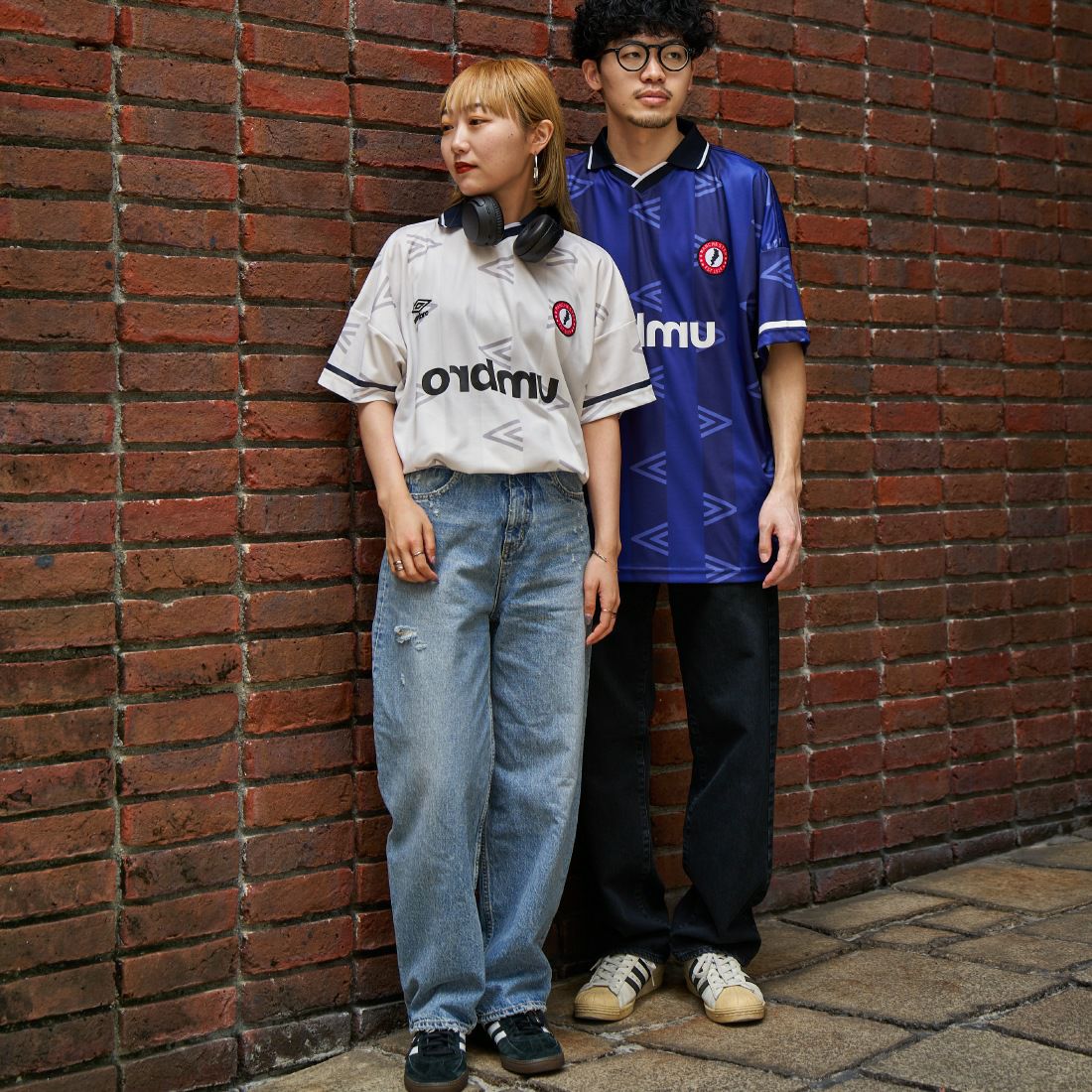 UMBRO [アンブロ] 別注 総柄プリント ゲームシャツ [UMNK-G0033-JF