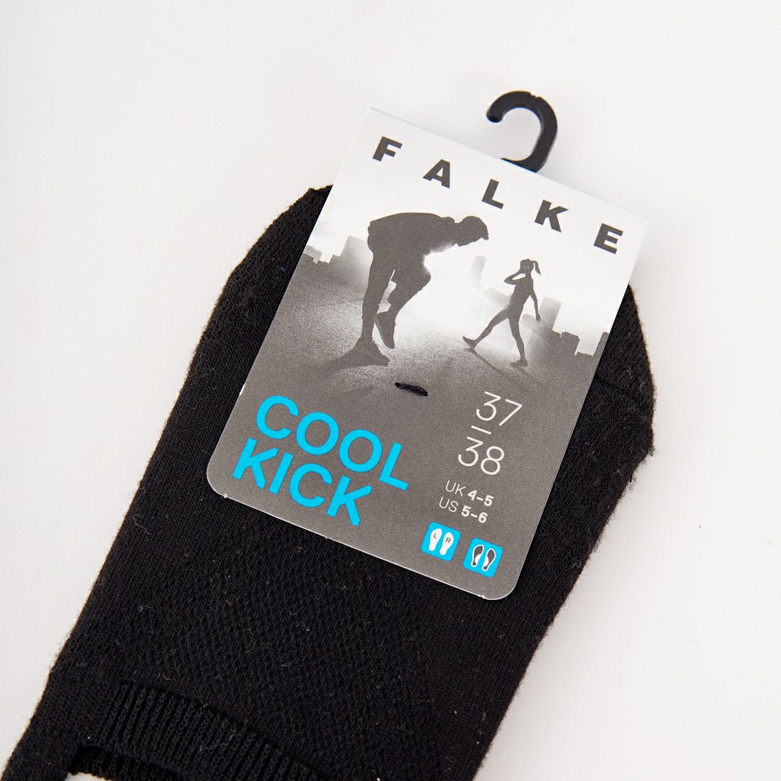 FALKE [ファルケ] ソックス COOL KICK INVISIBLE [16601] 3000 BLACK