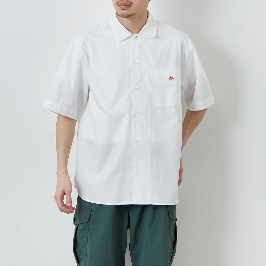【新品・正規店購入】DANTON（ダントン）オックスフォード ワークシャツ DANTON [ダントン] プレーン ワークシャツ [DT-B0049CPL]｜ジーンズ