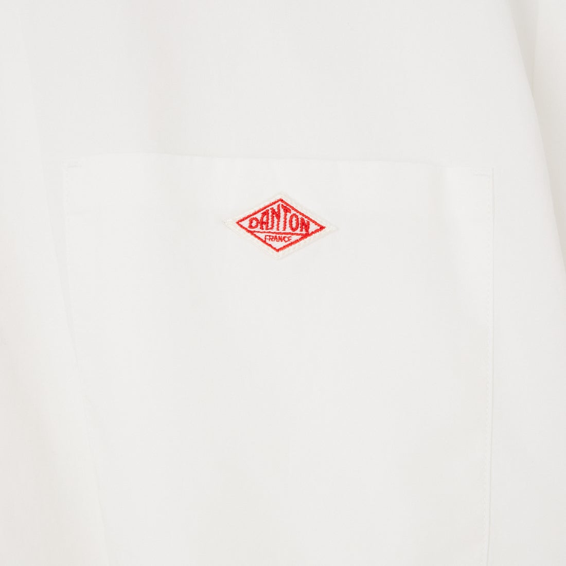 DANTON [ダントン] プレーン ワークシャツ [DT-B0049CPL] WHITE