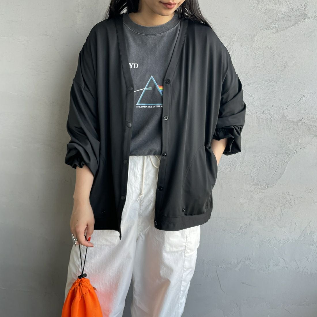 BLACK &&モデル身長：156cm 着用サイズ：M&&