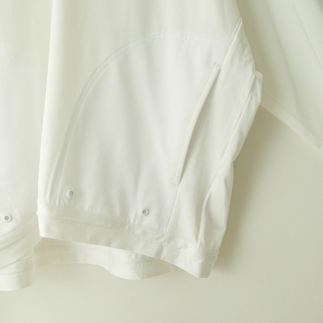 Jeans Factory Clothes [ジーンズファクトリークローズ] ラッシュガードVネックカーディガン [IN1-CST-4] WHITE