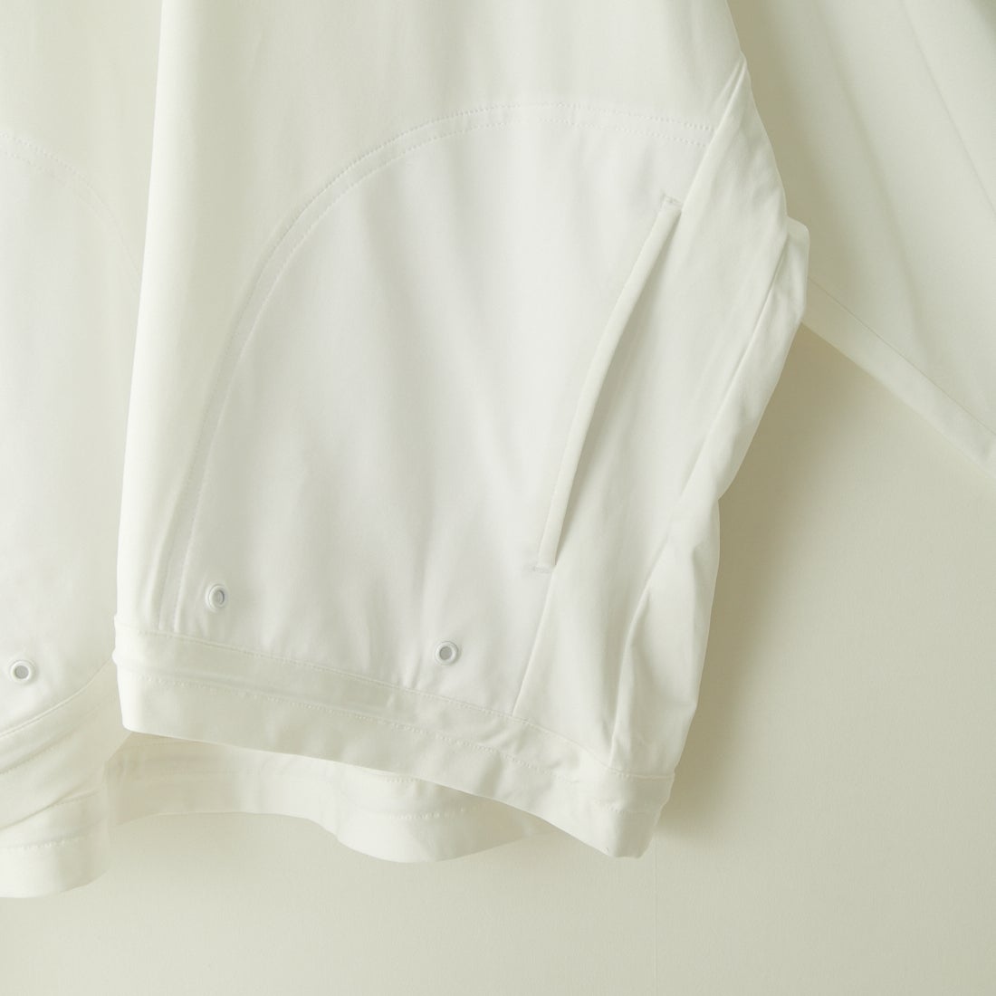 Jeans Factory Clothes [ジーンズファクトリークローズ] ラッシュガードVネックカーディガン [IN1-CST-4] WHITE