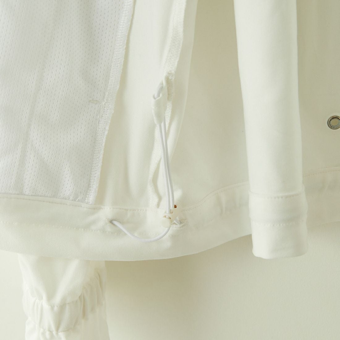 Jeans Factory Clothes [ジーンズファクトリークローズ] ラッシュガードVネックカーディガン [IN1-CST-4] WHITE