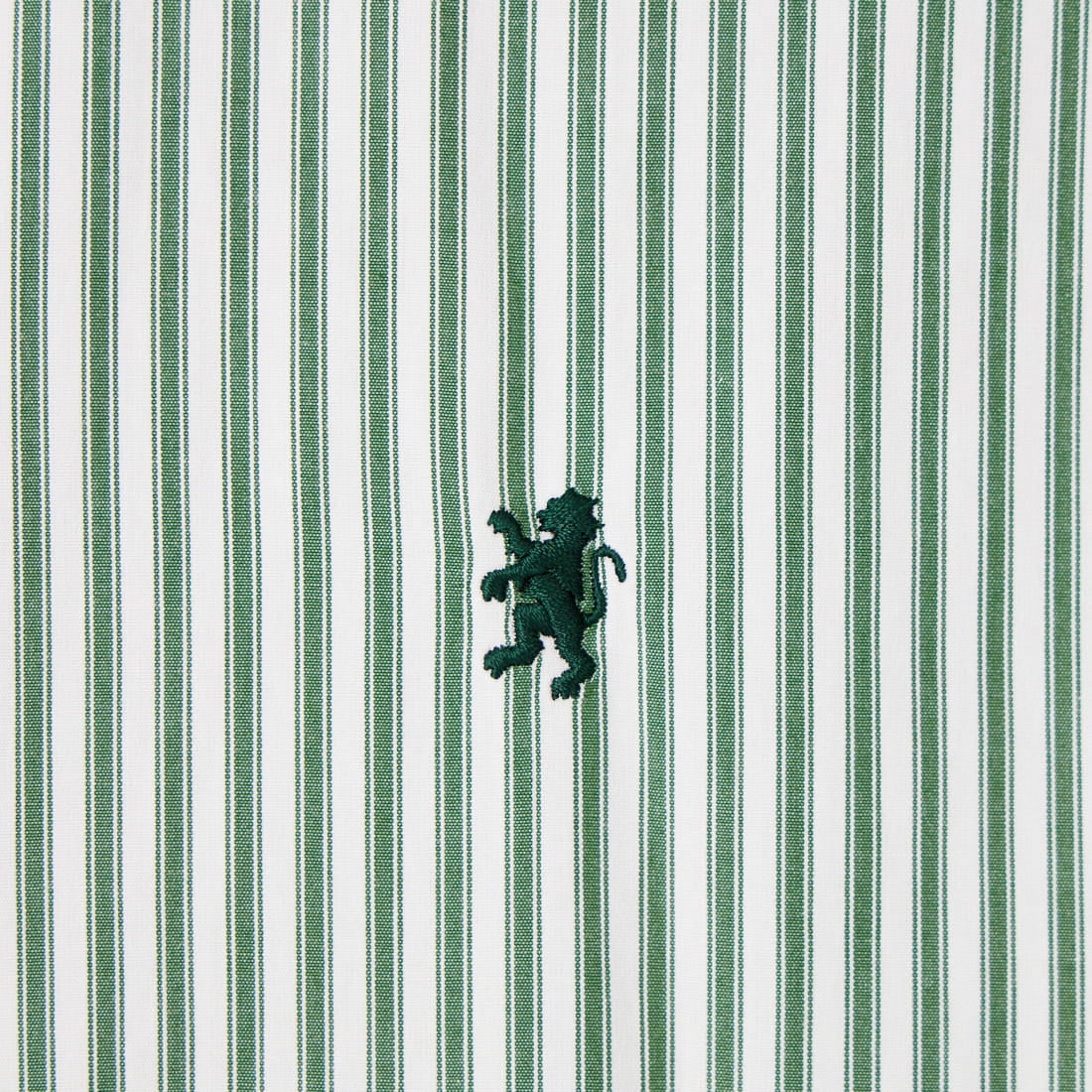 Gymphlex [ジムフレックス] スリーブレス ボタンダウンシャツワンピース [GY-B0246MTS] GRN/WHT ST