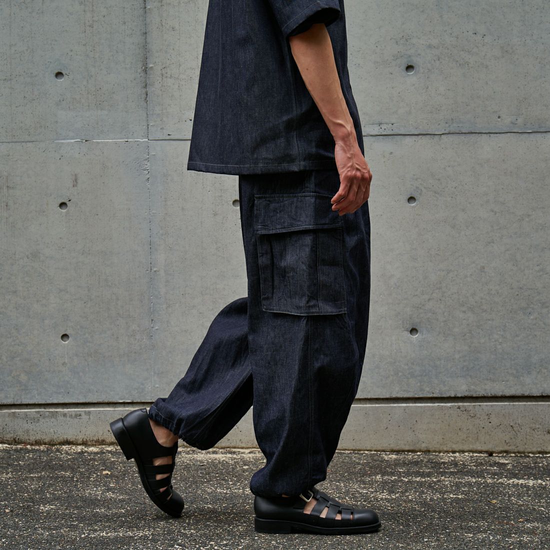 【最終価格】ニードルズヒザデルパンツBDUオンリーアーク別注S Needles [ニードルズ] 別注 BDUヒザデルデニムパンツ [OT1689-JF