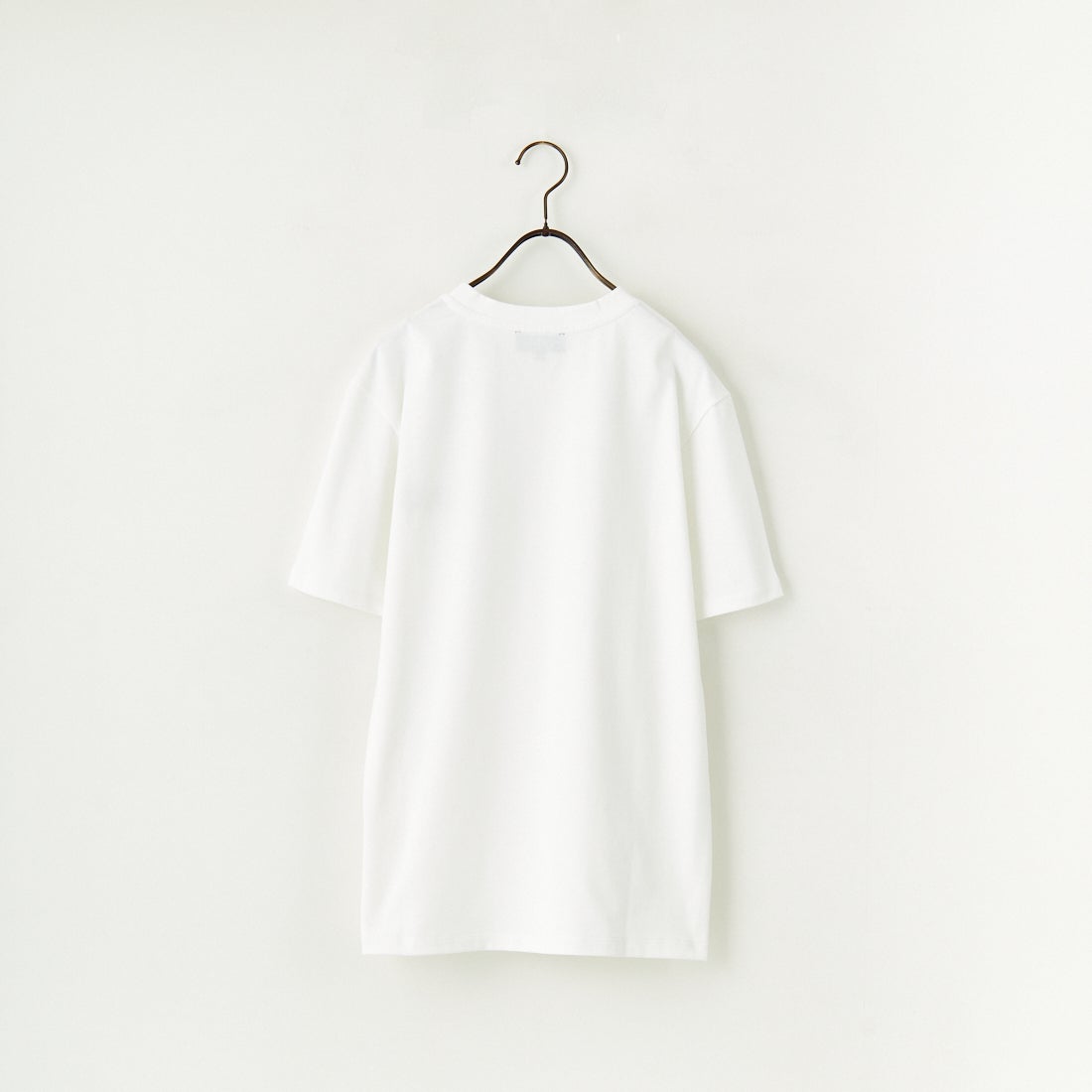A.P.C. [アー・ペー・セー] 別注 ロゴ刺繍Tシャツ [BRODE-LOGO-JF]  WHT/BGE