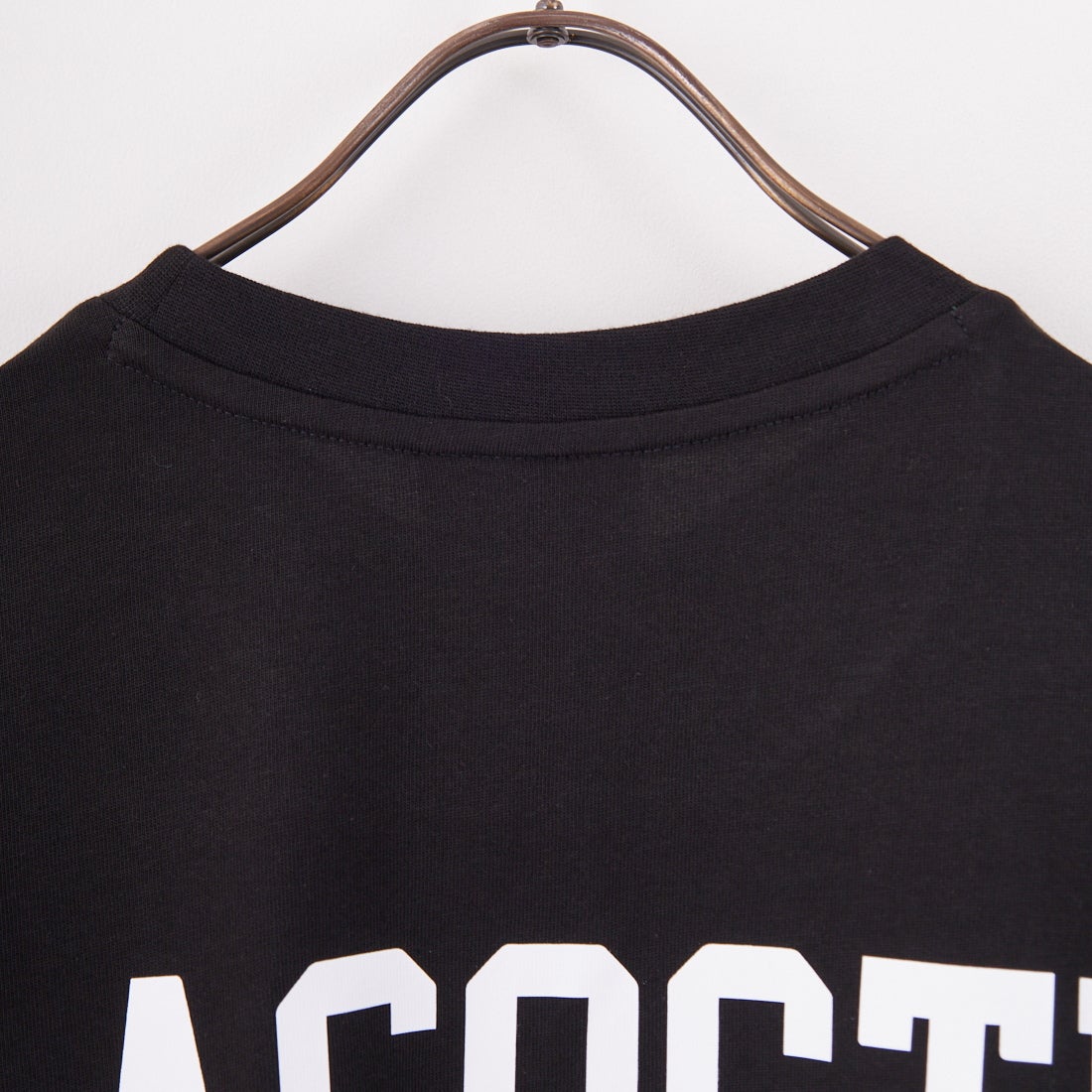 LACOSTE [ラコステ] バックプリントベーシックTシャツ [TH4705] 031 BLACK