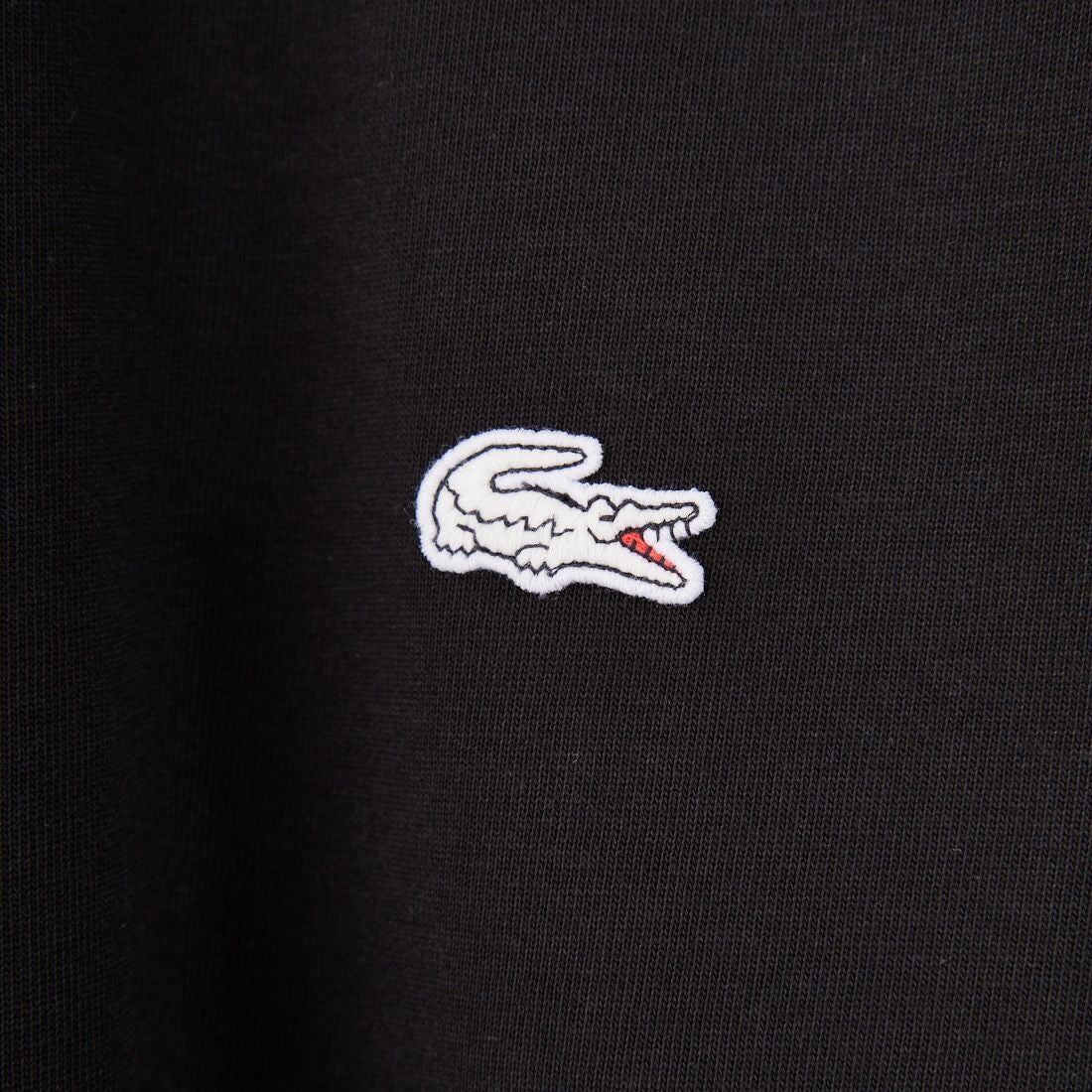 LACOSTE [ラコステ] バックプリントベーシックTシャツ [TH4705] 031 BLACK
