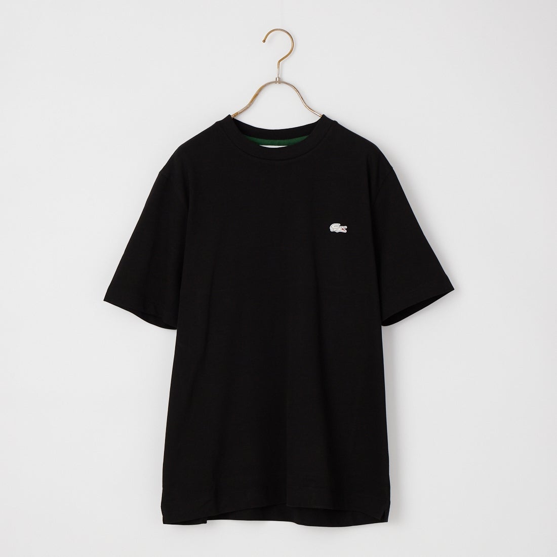 LACOSTE [ラコステ] バックプリントベーシックTシャツ [TH4705] 031 BLACK