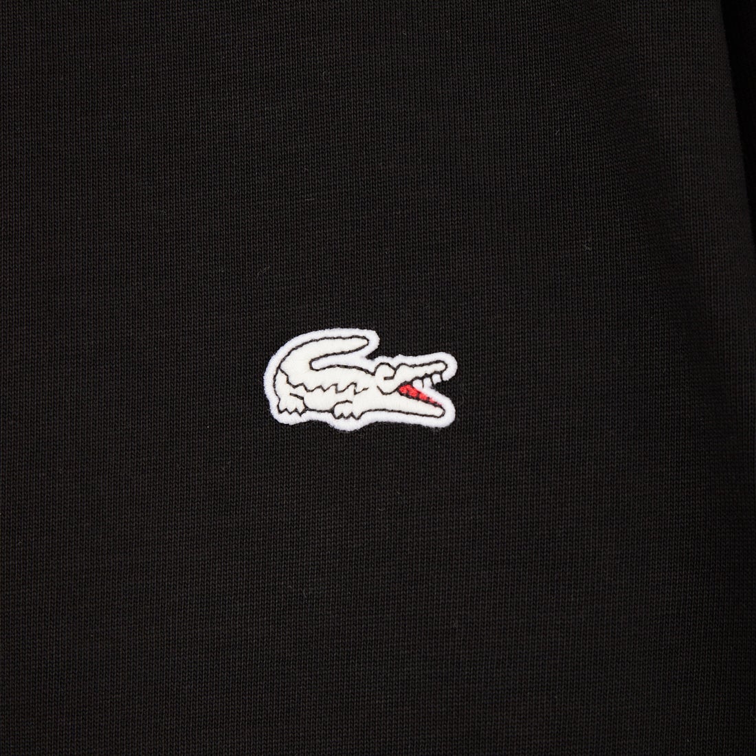 LACOSTE [ラコステ] バックプリントベーシックTシャツ [TH4705] 031 BLACK