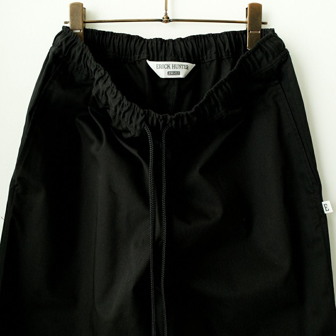 ERICK HUNTER [エリックハンター] リヴィジョン ワイドフィットパンツ [EH100001000] BLACK