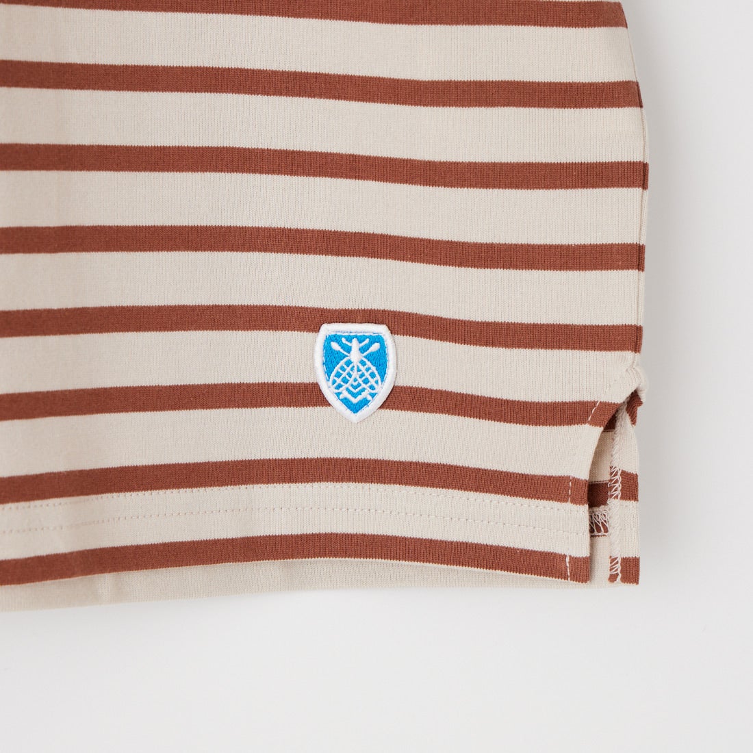 ORCIVAL [オーシバル] ボートネック ショートスリーブプルオーバー [OR-C0335BFJ] OYSTER/BRN