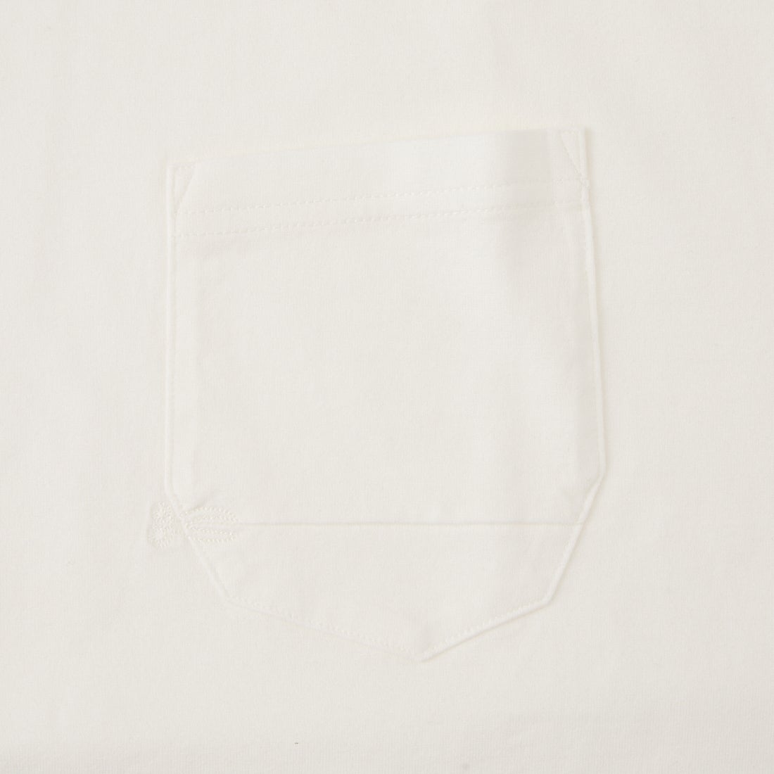 DENHAM [デンハム] 7ポケットTシャツ [7-POCKET-SS-TEE] WHITE