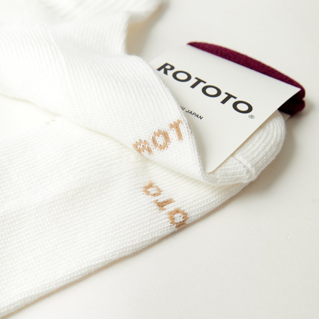 ROTOTO [ロトト] エブリデイパイル アンクルソックス [R1524] WHITE