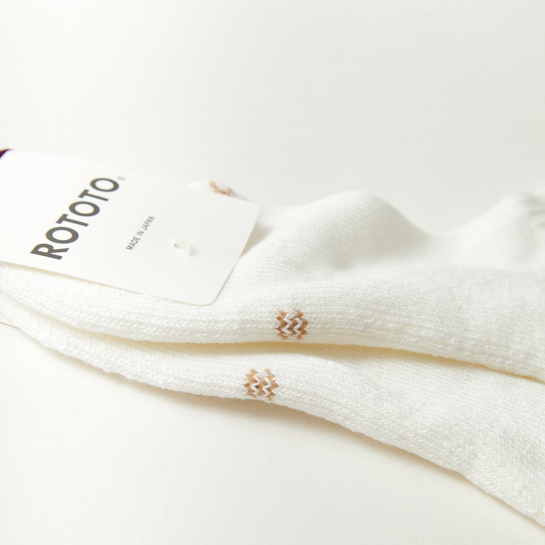 ROTOTO [ロトト] エブリデイパイル アンクルソックス [R1524] WHITE