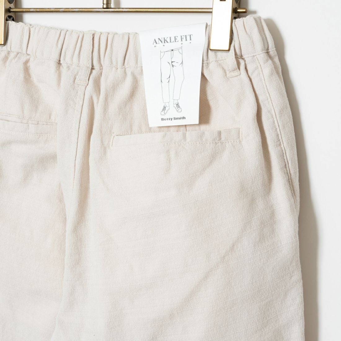 Betty Smith [ベティスミス] バニランストレッチイージーアンクルトラウザー [BAM-516] 68 OFF