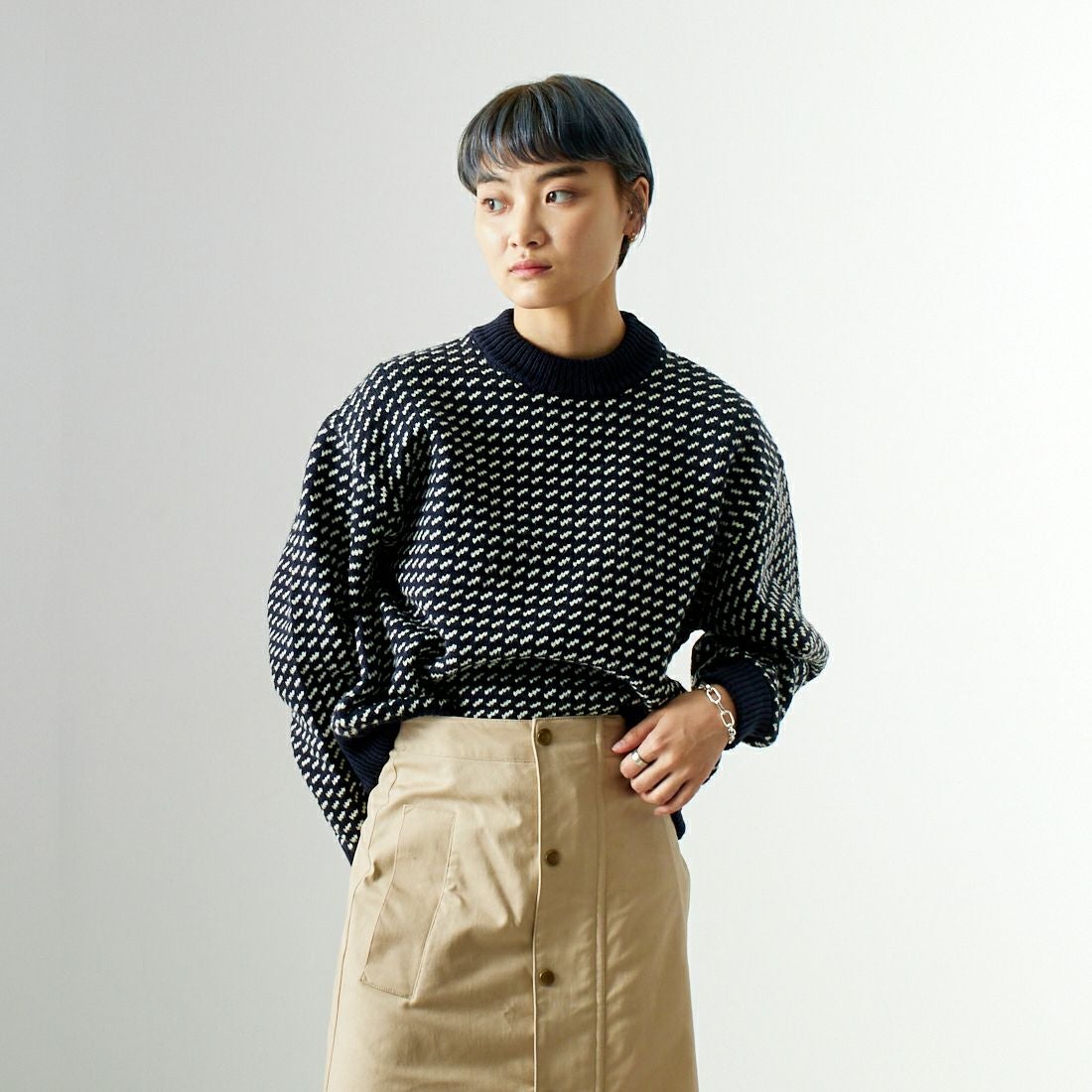 Barbour [バブアー] ロングレングススカート [241LSKG001] BEIGE